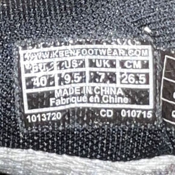 Keen Womens Presidio Hiking Shoes Black 1013720 Low Top Lace Up Mesh Size 9.5 - Picture 5 of 6